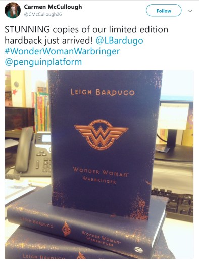 Wonder Woman- Leigh Bardugo Special Edition Cover